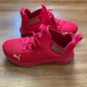 PUMA. Women’s Enzo 2. Like New. Only wore once. Color Red. Size 6.